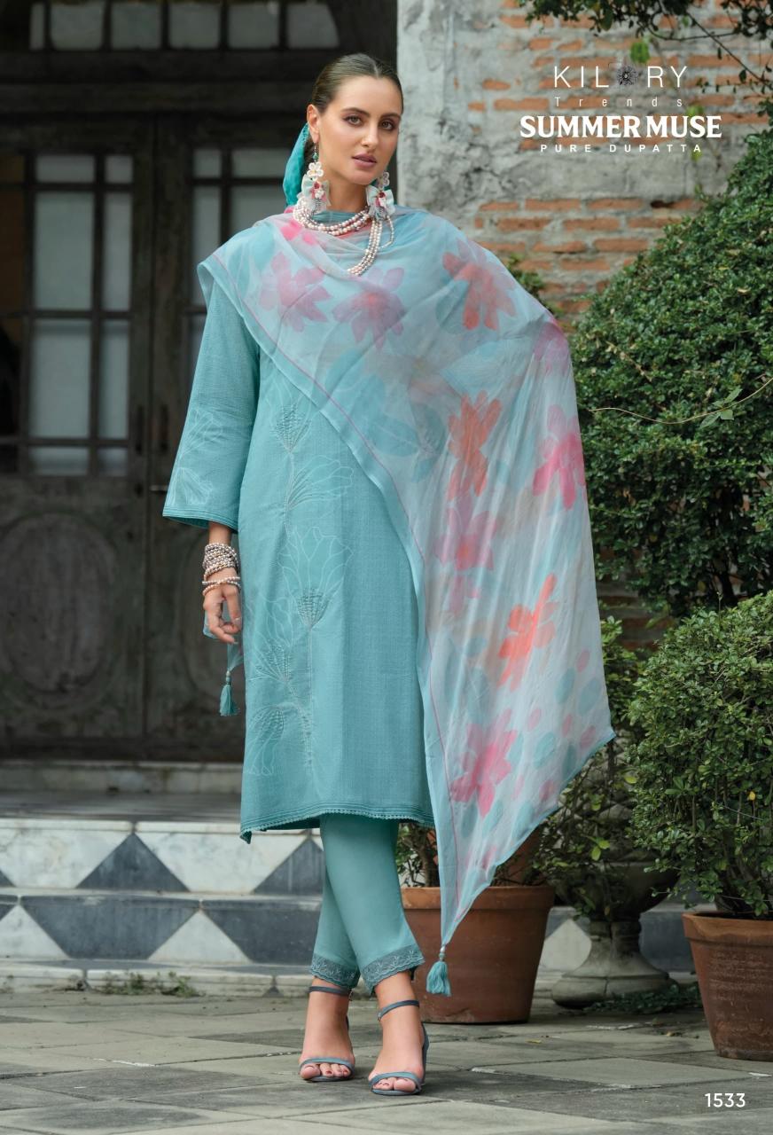 Kilory trends summer mous cotton digital print wholesale market in mumbai for dress materials