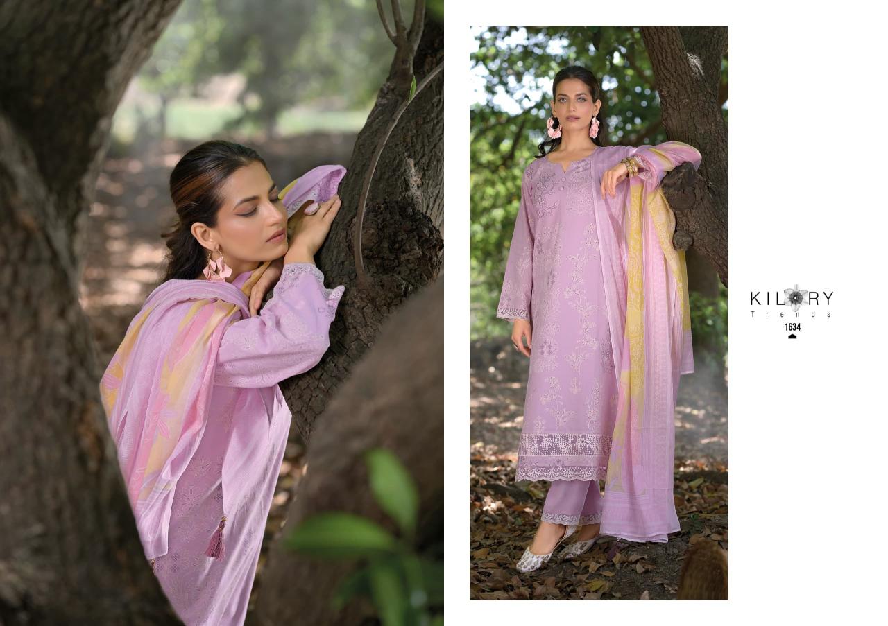 Kilory trends surkhi cotton khadi print wholesale dress material market in ahmedabad