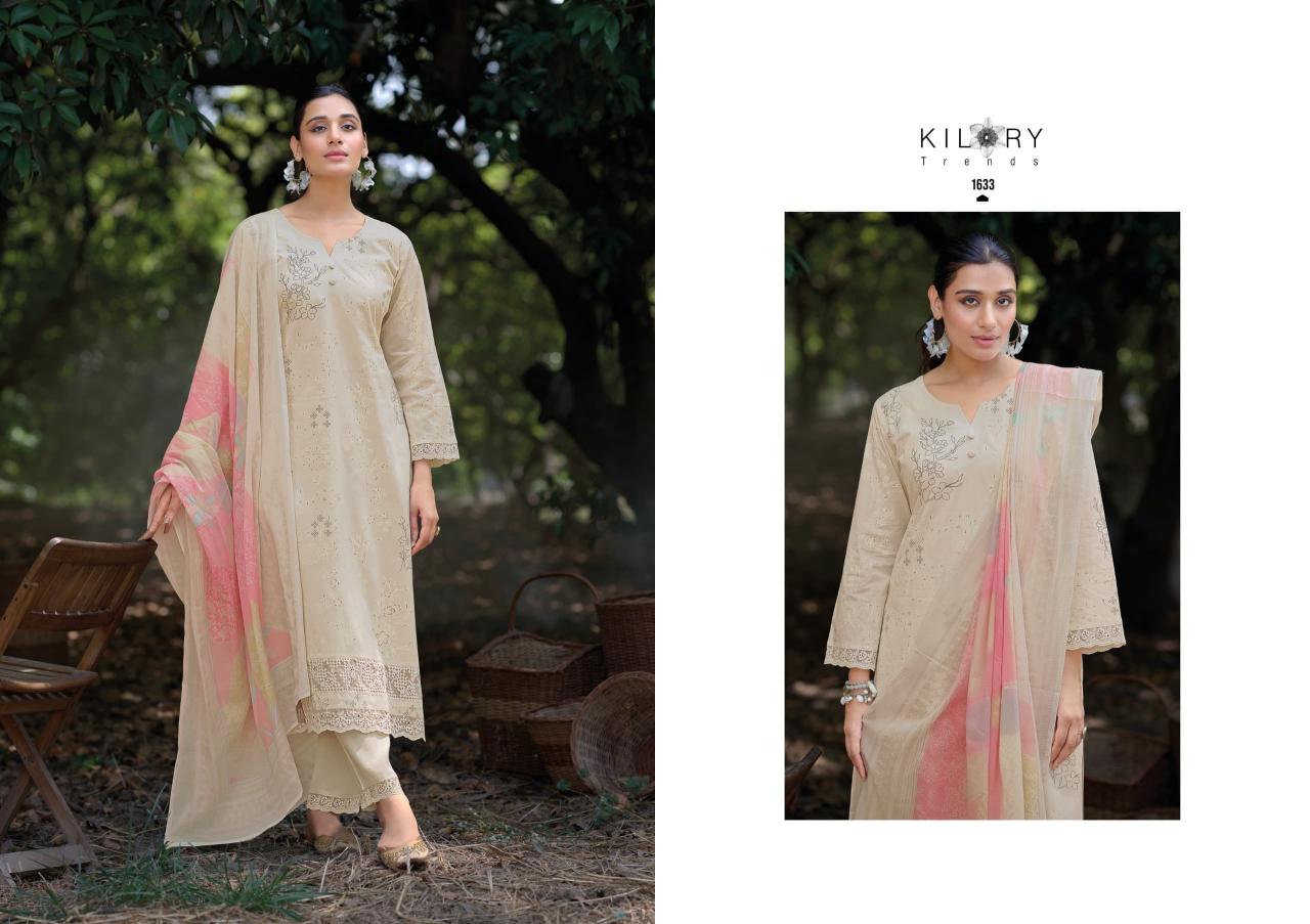 Kilory trends surkhi cotton khadi print wholesale dress material market in ahmedabad
