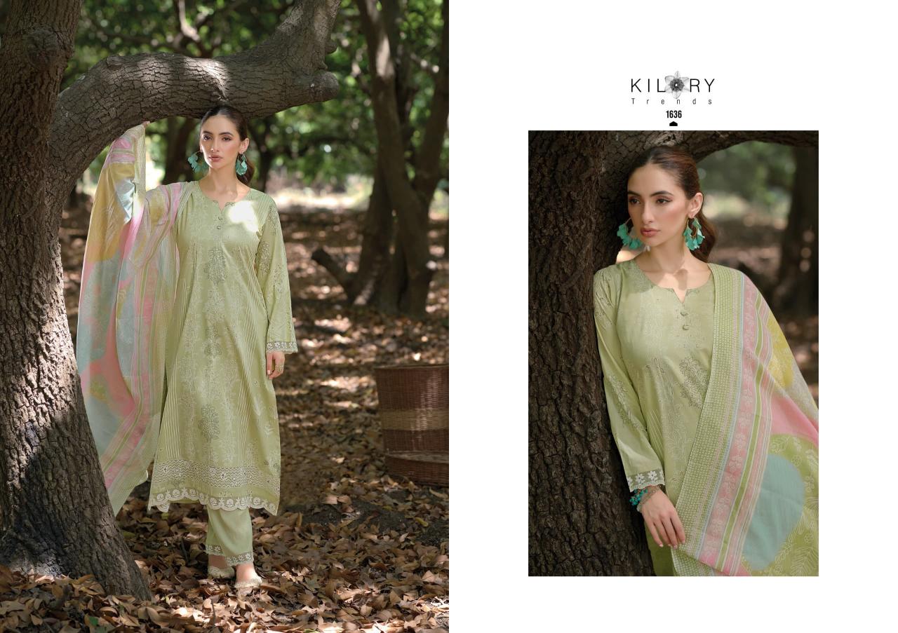 Kilory trends surkhi cotton khadi print wholesale dress material market in ahmedabad