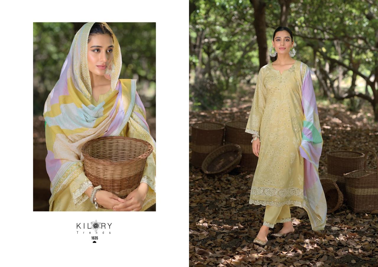 Kilory trends surkhi cotton khadi print wholesale dress material market in ahmedabad