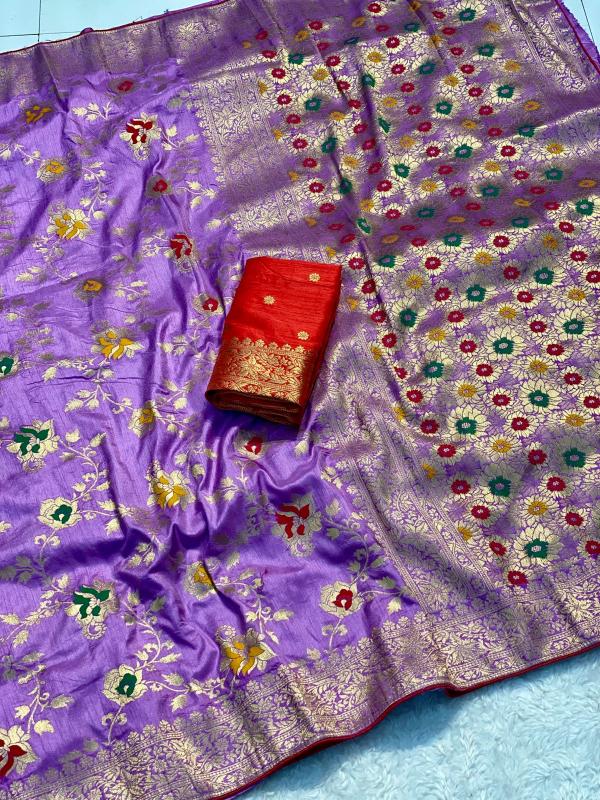 Komal-vol-2 soft banarasi khadi georgette silk sarees wholesale online shopping