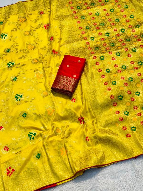 Komal-vol-2 soft banarasi khadi georgette silk sarees wholesale online shopping