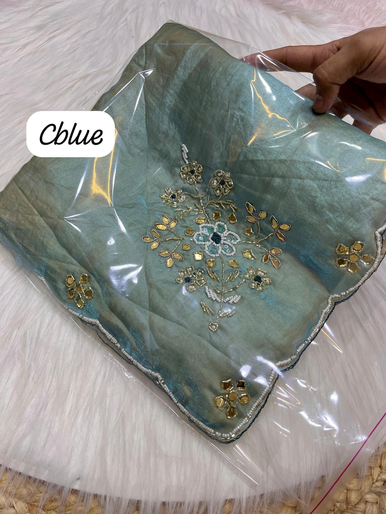Mahaveer silks fendi satin intricate handwork butta surat saree wholesale market