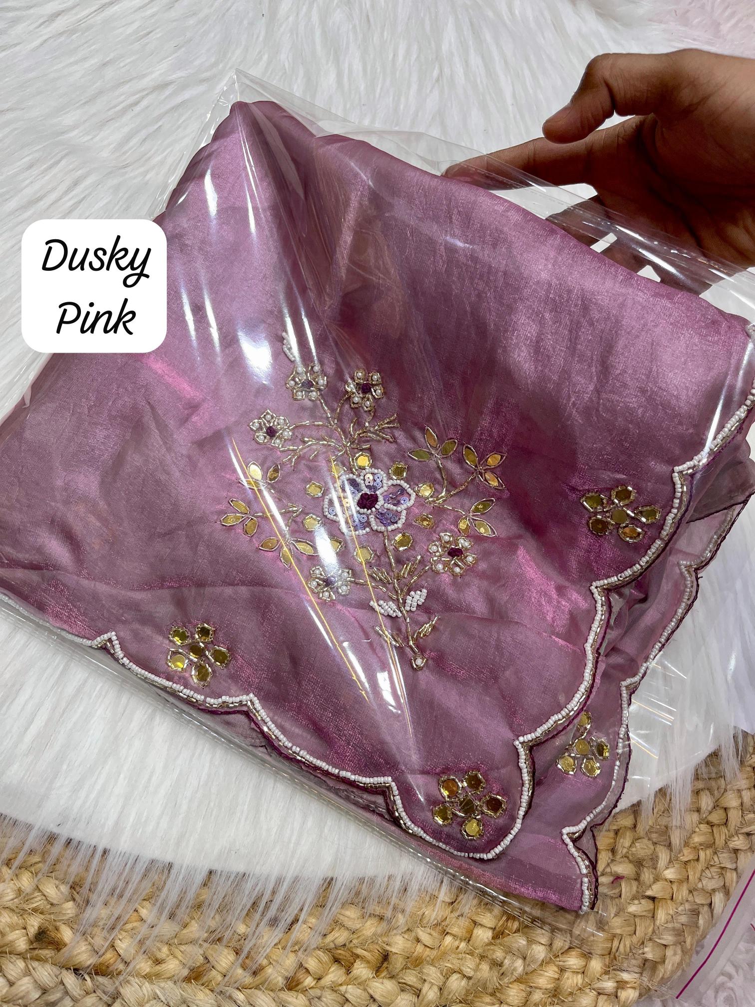 Mahaveer silks fendi satin intricate handwork butta surat saree wholesale market