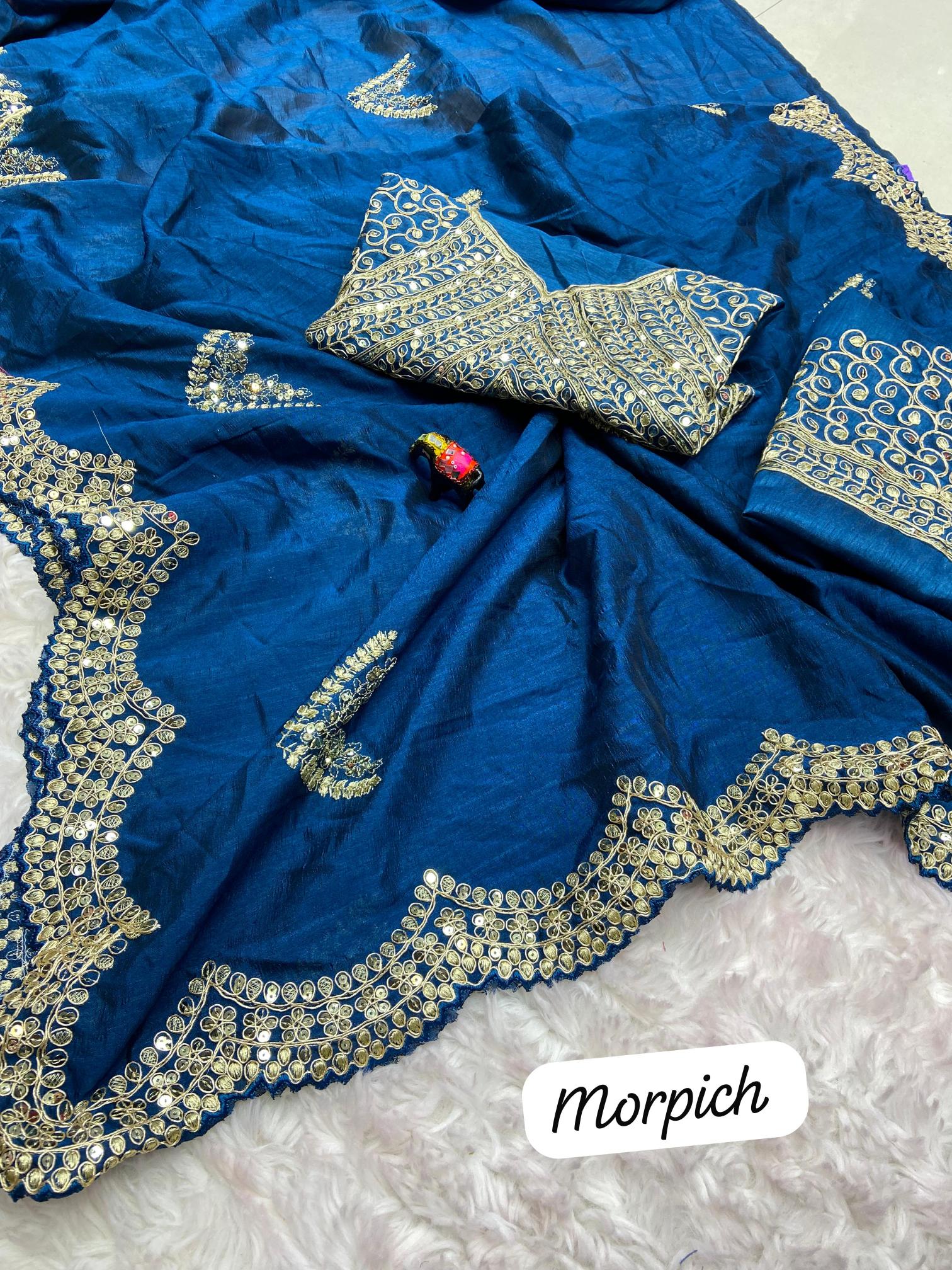 mahaveer silks vhichitra silk coding nd seqance work saree wholesale market surat