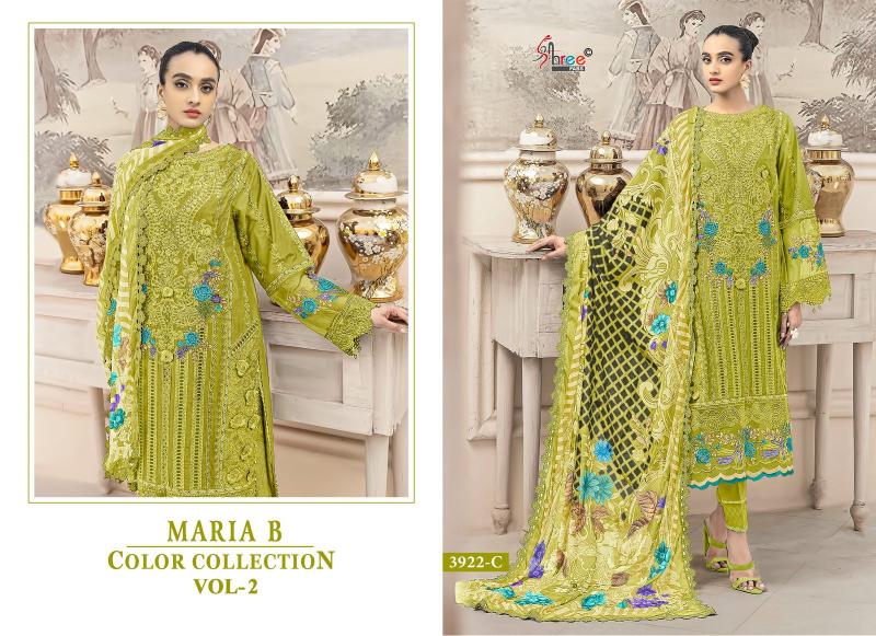 Mariya b color collection vol 2 cotton pranjul dress material wholesale price