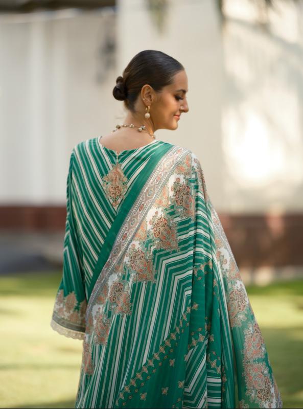 Marrakesh the hermitage shop jam satin digital print unstitched dress material wholesale