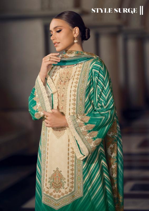 Marrakesh the hermitage shop jam satin digital print unstitched dress material wholesale