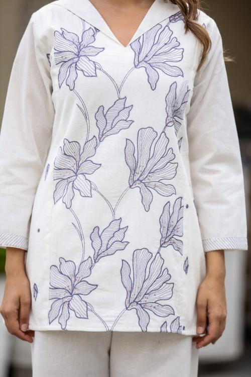 Premium quality cotton flex coord set branded kurtis wholesale
