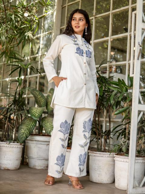 Premium quality cotton flex cord set wholesale kurti manufacturers