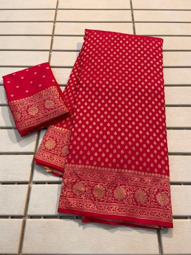 Pure khadi georgette silk surat saree market