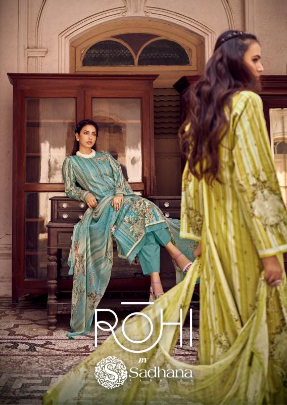 Sadhana fashion rohi pure lawn cotton wholesale market in mumbai for dress materials