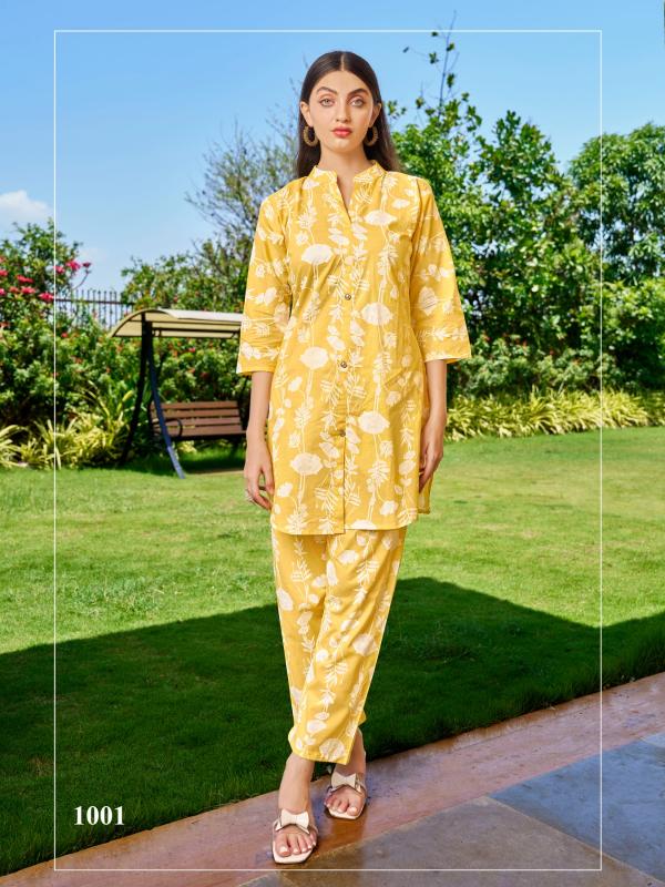 Sankheswer Impex cottan beats vol-2 cottan print coord set branded kurtis manufacturers