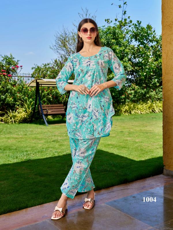 Sankheswer Impex cottan beats vol-2 cottan print coord set branded kurtis manufacturers