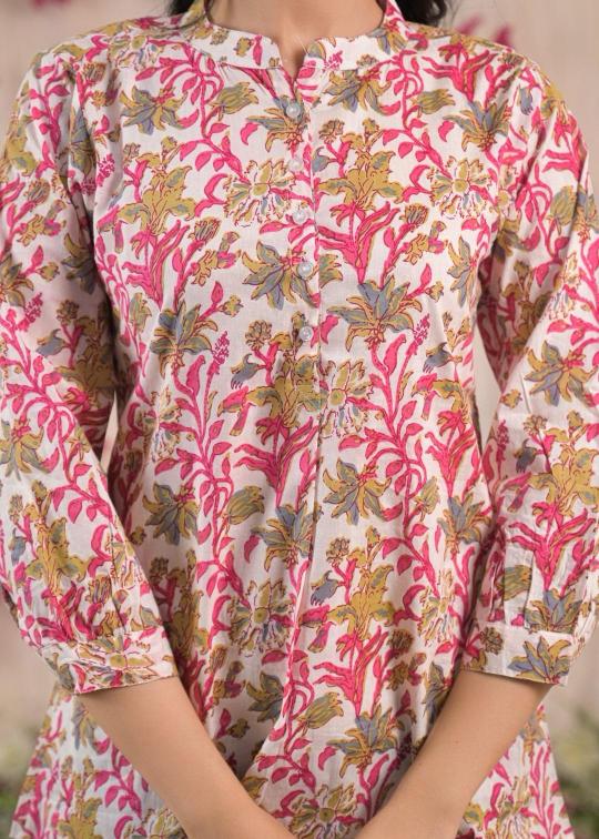 Top tunic cotton short top premium kurti brands