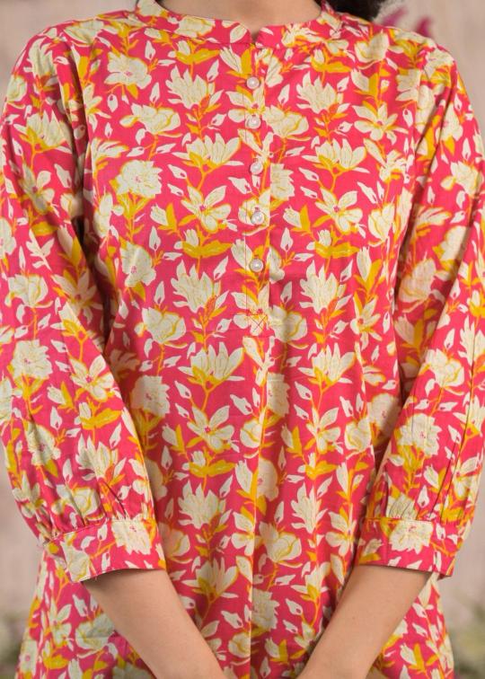 Top tunic cotton short top premium kurti brands