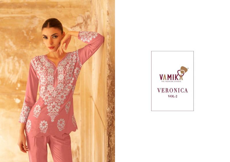 Vamika TM veronica vol 2 heavy rayon coord set premium kurti brands