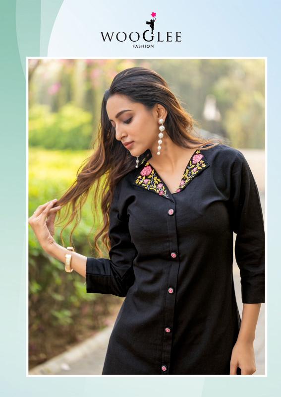 Wooglee zeel cotton flex coord set branded kurti wholesale