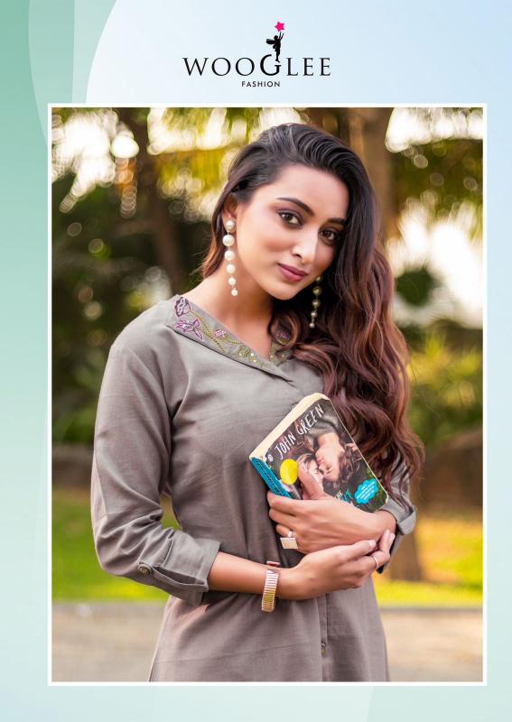 Wooglee zeel cotton flex coord set branded kurti wholesale