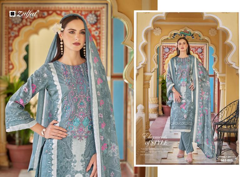 Zulfat designer suits noor vol 3 cotton exclusive print wholesale dress material market in ahmedabad