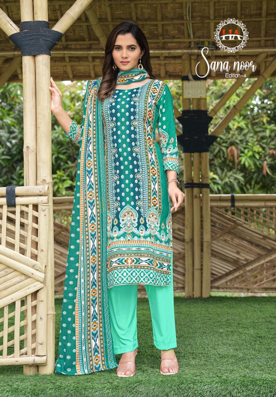 Alok suit sana noor 4 viscose reyon print ladies dress material wholesale market in india