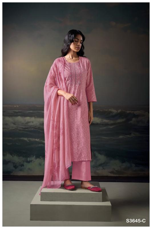 Ganga nivara 3645 catalog cotton printed aurelia dress material online shopping india