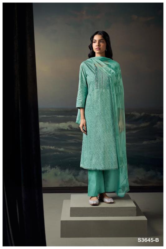 Ganga nivara 3645 catalog cotton printed aurelia dress material online shopping india