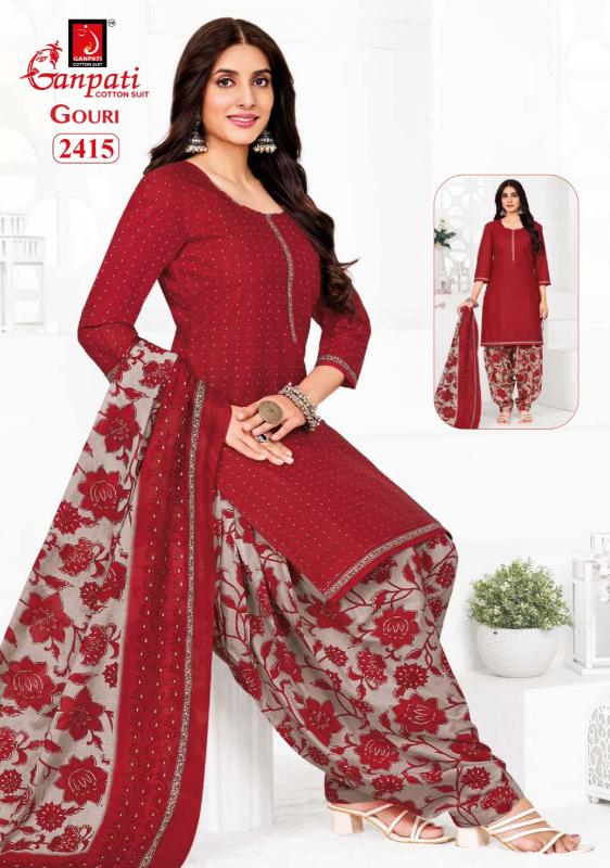 Ganpati gouri vol-10 cotton printed wholesale market in mumbai for dress materials