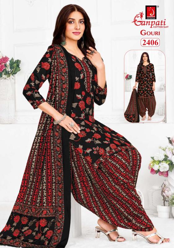 Ganpati gouri vol-10 cotton printed wholesale market in mumbai for dress materials