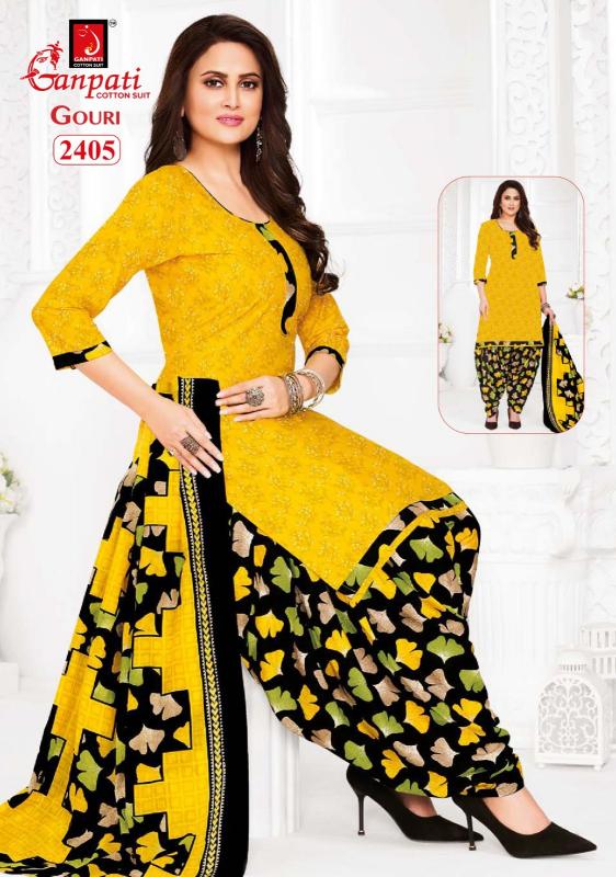 Ganpati gouri vol-10 cotton printed wholesale market in mumbai for dress materials