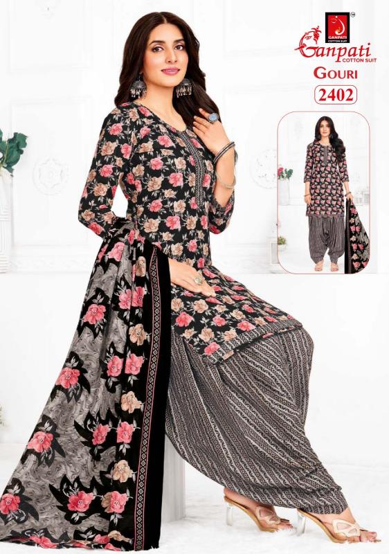 Ganpati gouri vol-10 cotton printed wholesale market in mumbai for dress materials