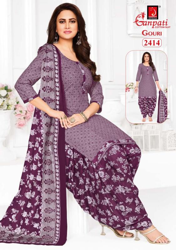 Ganpati gouri vol-10 cotton printed wholesale market in mumbai for dress materials