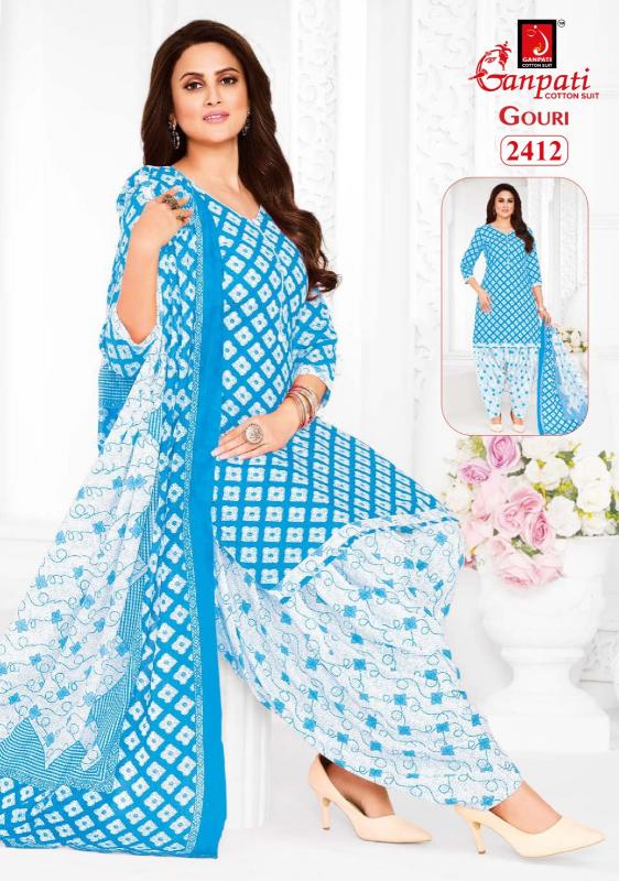 Ganpati gouri vol-10 cotton printed wholesale market in mumbai for dress materials