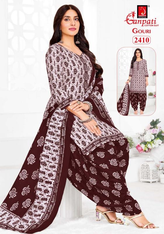 Ganpati gouri vol-10 cotton printed wholesale market in mumbai for dress materials