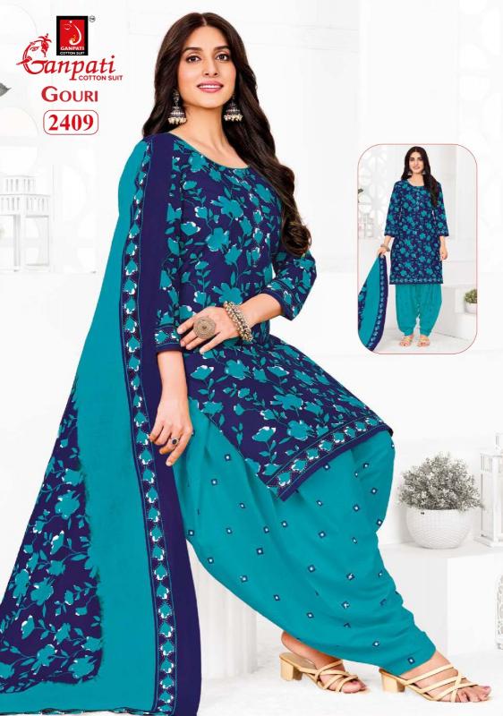 Ganpati gouri vol-10 cotton printed wholesale market in mumbai for dress materials
