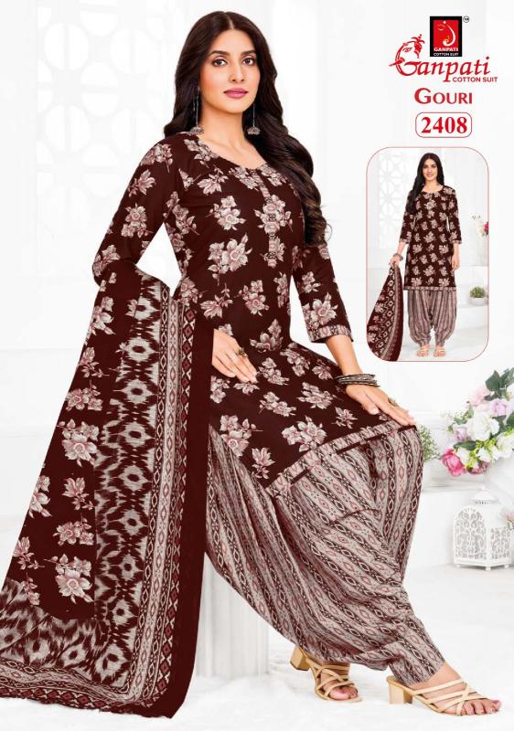 Ganpati gouri vol-10 cotton printed wholesale market in mumbai for dress materials