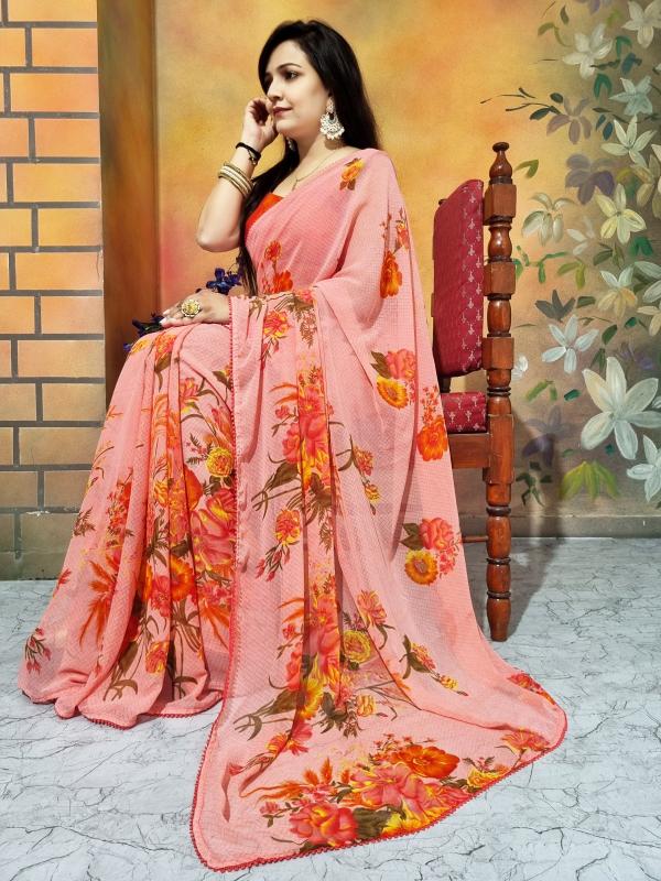 GC ready to wear georgette saree surat wholesale saree market