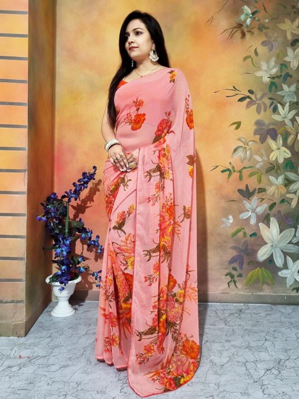 GC ready to wear georgette saree surat wholesale saree market