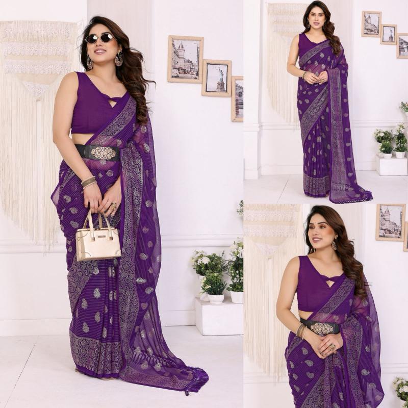 GC soft georgette saree 100 rs wholesale online shopping