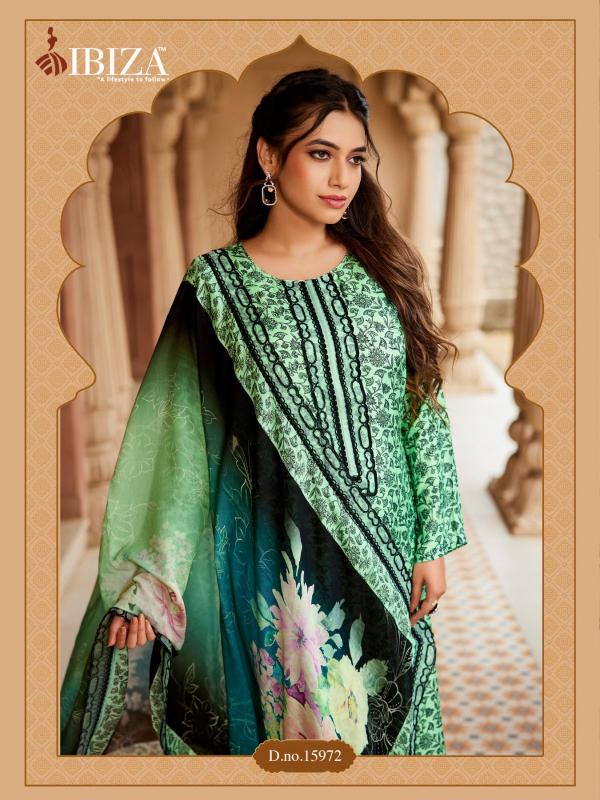 Ibiza historic muslin digital print catalog designer indian dress material uk