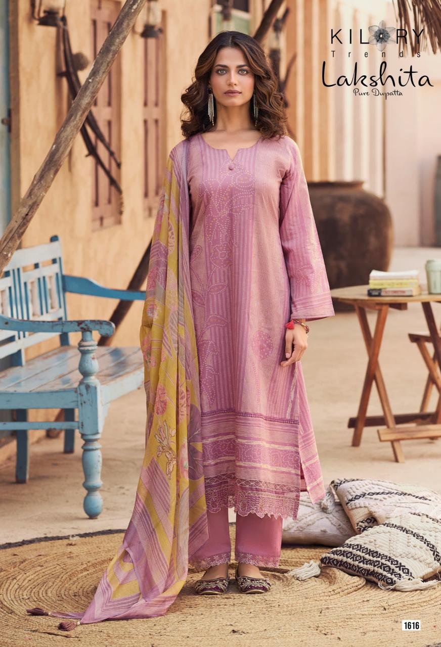 Kilory trends lakshita lawn cotton digital print surat wholesale market dress materials