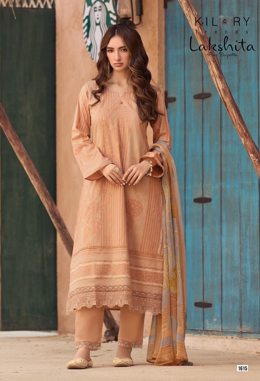 Kilory trends lakshita lawn cotton digital print surat wholesale market dress materials