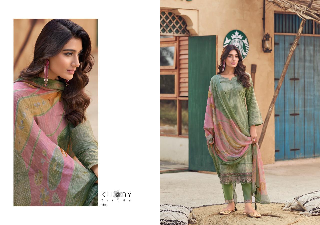 Kilory trends lakshita lawn cotton digital print surat wholesale market dress materials