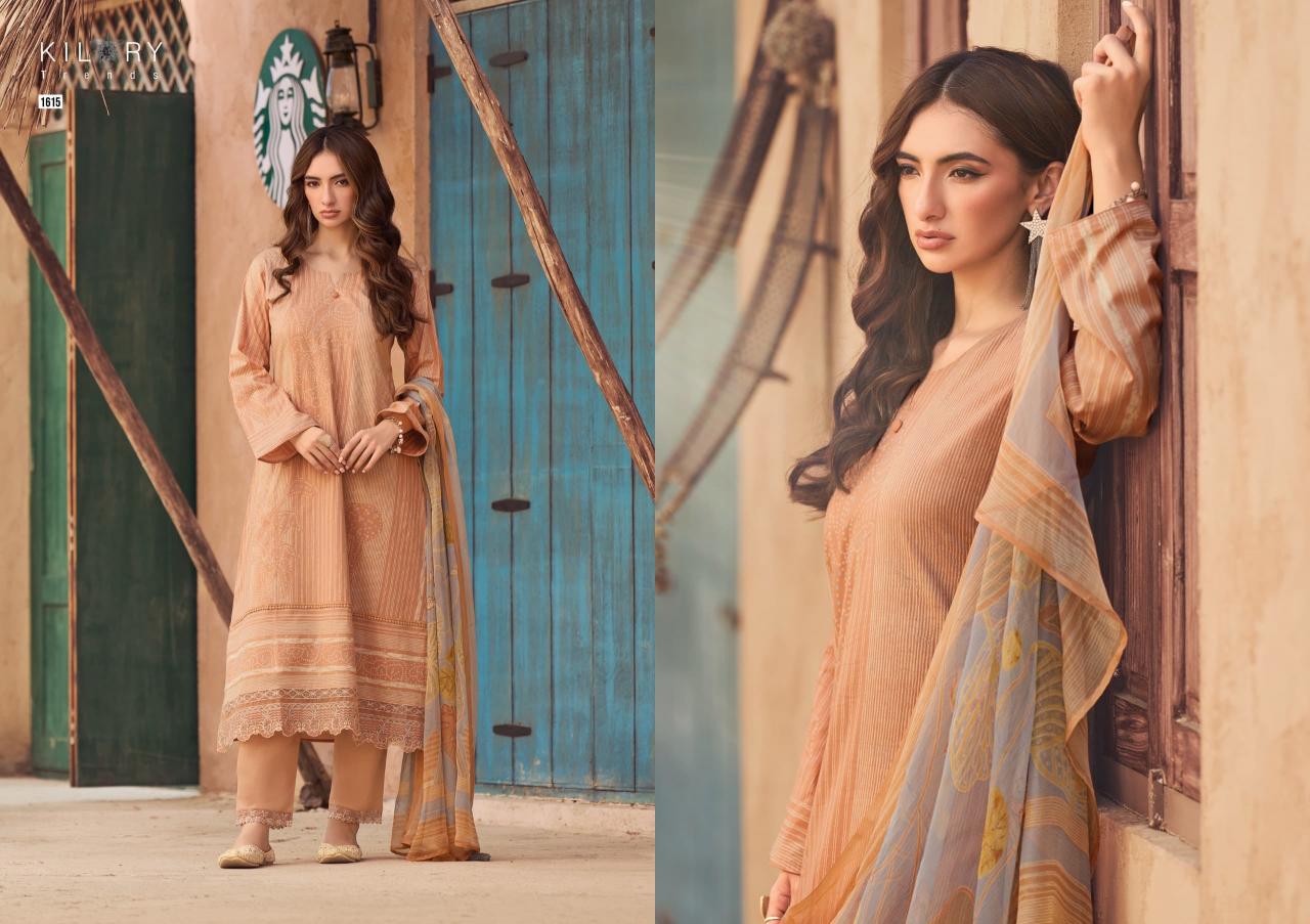 Kilory trends lakshita lawn cotton digital print surat wholesale market dress materials