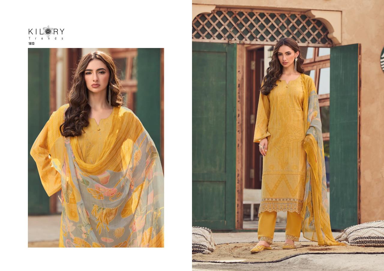 Kilory trends lakshita lawn cotton digital print surat wholesale market dress materials