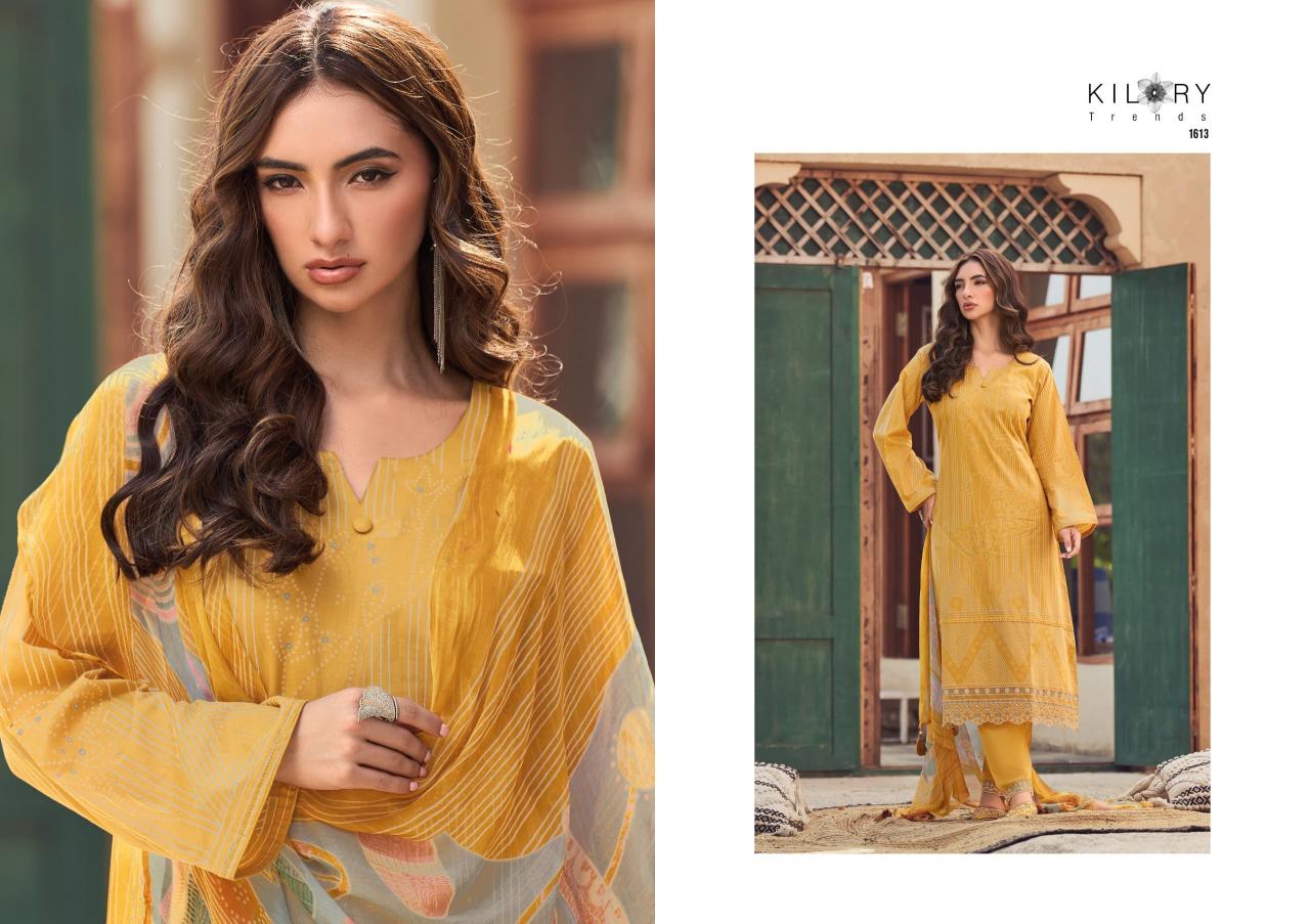 Kilory trends lakshita lawn cotton digital print surat wholesale market dress materials
