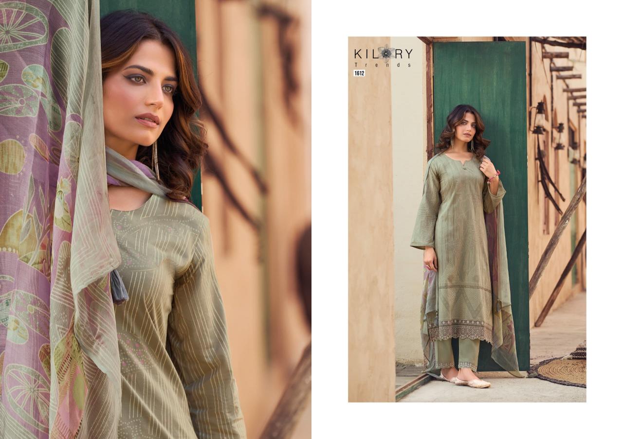 Kilory trends lakshita lawn cotton digital print surat wholesale market dress materials
