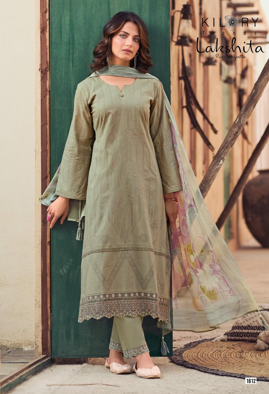 Kilory trends lakshita lawn cotton digital print surat wholesale market dress materials