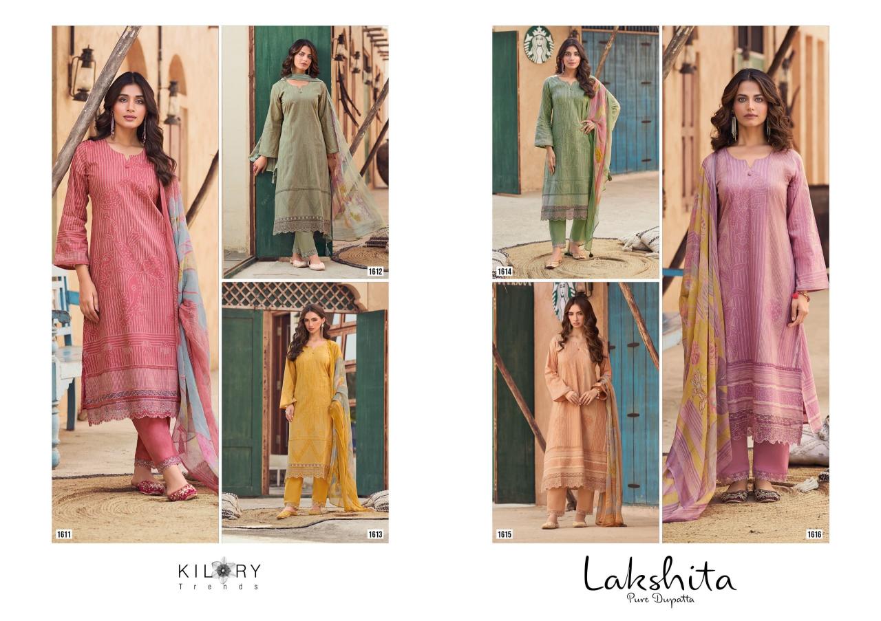 Kilory trends lakshita lawn cotton digital print surat wholesale market dress materials